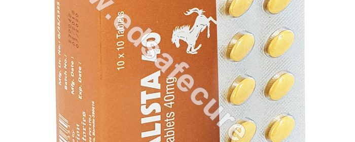 Get Your Erection Back Using Vidalista 40Mg (Tadalafil) Piller Vidalista